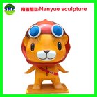 cartoon character  famous statue in customize size by fiberglass for exhibition display model