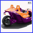 customize size shine color  large car statue as decoration statue in shop/ mall /event