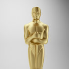 Event party decoration statue Oscar statue in Gold color by fiberglass material real copy