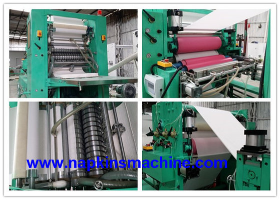 China V and N Fold Hand Towel Paper Tissue Making Machine , PLC Programmable Controller supplier