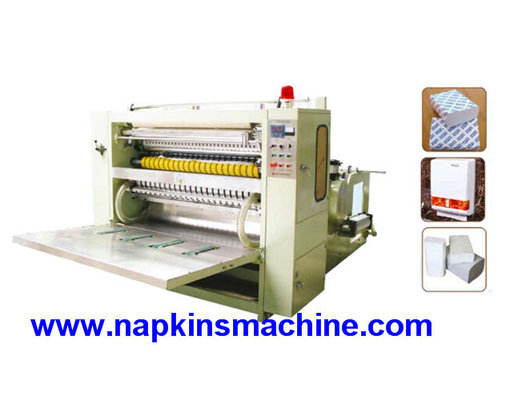 China High Speed Facial Tissue Machine With Embossing / Counting Unit And Cutting supplier