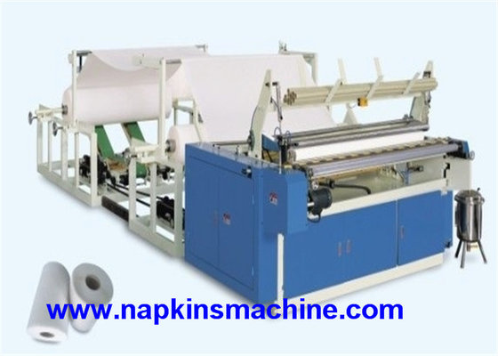 China Industrial Paper Roll Slitting And Rewinding Machine With Edge Embossing supplier