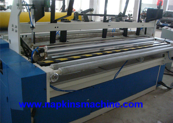 China 3 Phase Coloured Toilet Tissue Making Machine Form Jumbo Roll 1800mm - 3500mm supplier