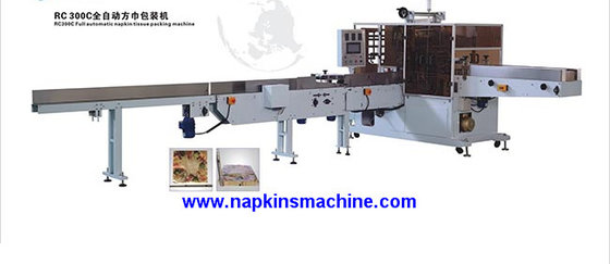 China Multi-Function Facial Tissue Packaging Machine To Packing Napkin Paper supplier