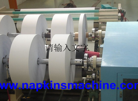China Automatic Roll Slitting Machine Paper Rewinder With Seamless Aluminum Roller supplier