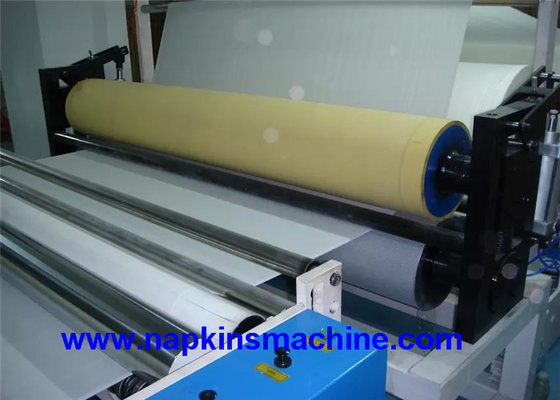 China Steel Embossing Paper Roll Rewinding Machine And Toilet Roll Cutting Machine supplier