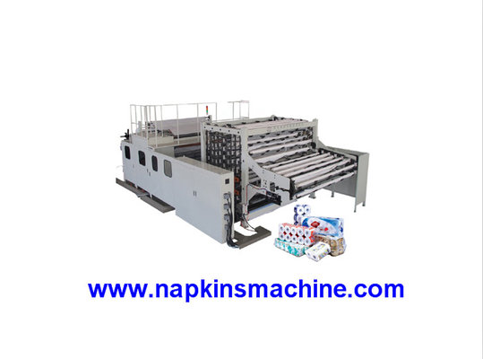 China Industrial Paper Roll Slitting And Rewinding Machine With PLC Control supplier