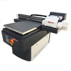 A4 size flatbed UV printer for pvc card,business card,calendar cover to print