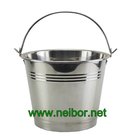 stainless steel ice bucket beer coolers 4Litres 6Litres