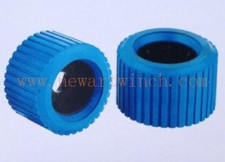 China Diameter 110 Straight Pattern Roller Blue supplier