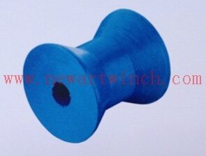 China 70X80mm Rubber Roller Blue supplier