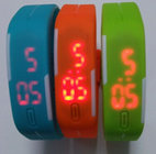 Low cost Sport Watch with time and date display, button battery embedded