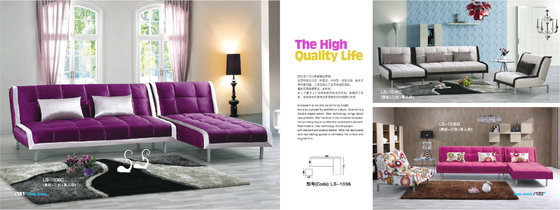 China modern fabric corner sofa bed furniture,#LS-1036 supplier