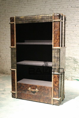 China classical old style vintage bookcase furniture supplier