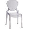 plastic clear Queen 650 Chair transparent plastic queen chair dining furniture supplier