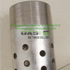 strong strength  API J55 casing perforated pipes with unfiorm and smooth holes