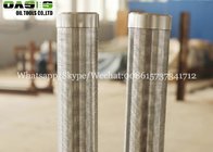 wedge wire screen pipe/stainless steel well screen price/well point sand screens