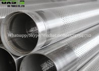 k55 j55 q235 steel perforated holes pipe metal based screen pipe oil well casing