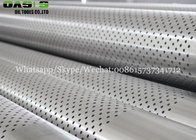 Straight In Line Pattern Perforated Metal Pipe based pipe casing For Wholesale