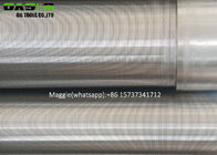 Wedge Wire Stainless Steel Screen water filter well screen pipes for water well drilling