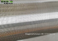 323mm OD stainless steel V type johnson type wedge wire screen filters with each end Chamfer for welding