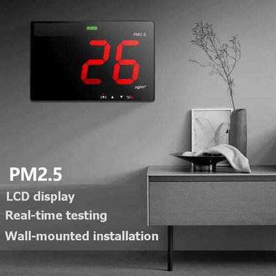 China Wall-mounted air quality detector for PM2.5 supplier