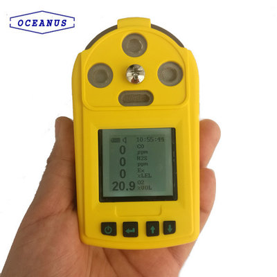 China Portable multi gas detector, air dangerous measure, for LPG, LNG, combustible gas, toxic gas, O2, CO,IP65 supplier