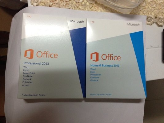 China Microsoft Office 2013 Home and Business License Key,FPP Version PKC package supplier