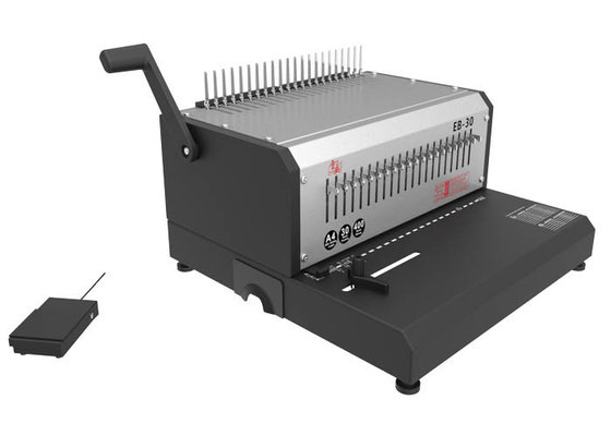 China A4 Size Electric Comb Binder Machine With Full Steel Construction Stable supplier