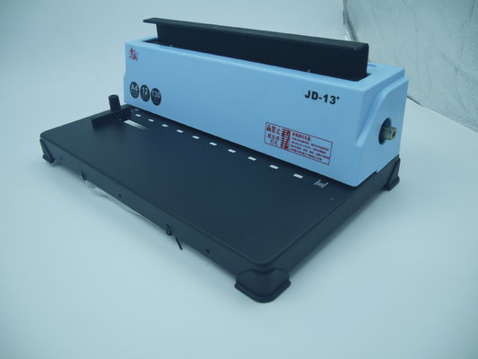 China Silver Press Strip Binding Machine Book Binding Machine 400 * 230 * 370mm supplier