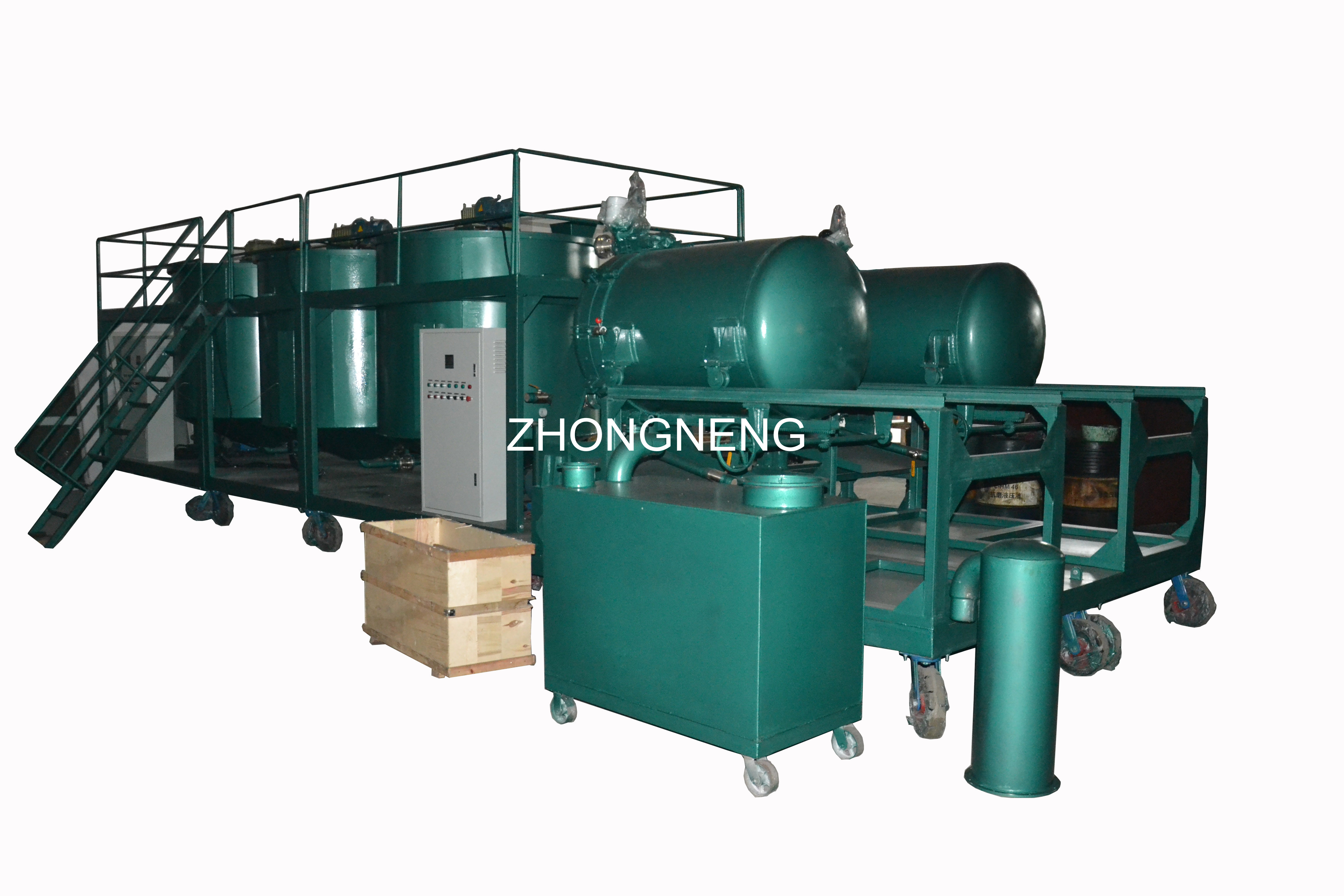 Motor oil recycling plant series LYE/Black Oil Treatment Machine