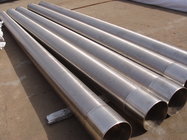 OD325mm hot galvanized wire wrapped screen//stainless steel 316l Johnson type screen with threads