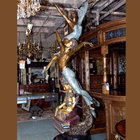 Life Size Art Sculpture Bronze Casting Male And Female Ballet Dancer Statue