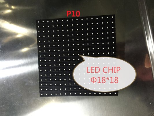 China IP68 Outdoor  P10 Aluminum Full Color  LED  Module   Display 160*160mm supplier