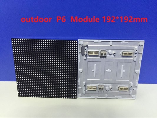China Front And Rear Maintenance p6 1r1g1b Led Screen For Important Ceremony supplier