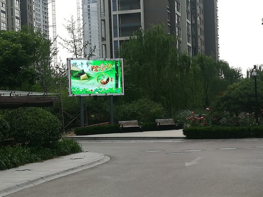 China Big P6 LED Display Waterproof 6mm Video Led Advertising Board 192*192mm Module supplier