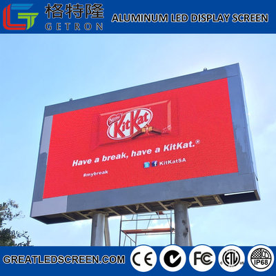 China IP68 Outdoor SMD LED Display Screen Advertising Billboard 27777Pixel per SQM supplier