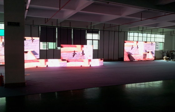 China Large Outdoor Stage LED Screen Pixel Pitch 5mm , Stage Background LED Display supplier