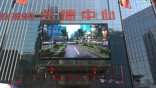 China High Resolution P10 Led Display Full color SMD LED Screen Light Weight supplier
