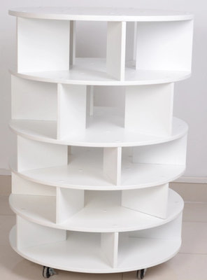 China furniture rotating shoe rack shoes organizer wholesale in white supplier