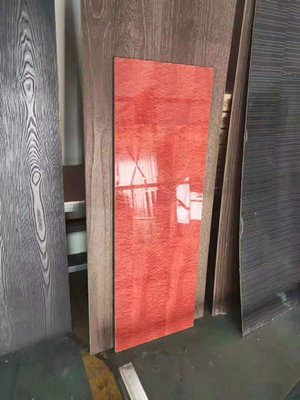 China UV Coating Prefinished Veneer Plywood Veneer Board for Furniture and Kitchen Cabinte supplier