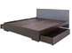 Modern King Size Wooden Double Bed set furniture supplier