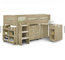 Factory Cheap Price Latest Design Kids Bunk Bed with Desk and Storage supplier