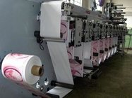 High Speed Six Colors Six Colors Flexographic Printing Machine for plastic film and paper rolls with ce certificate