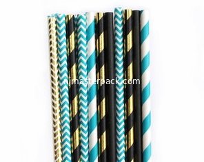 China Eco-friendly wholesale FDA approved Drinking paper Straws supplier
