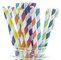 Eco-friendly disposable colorful drinking paper straws supplier