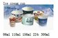 Disposable high quality ice cream paper cups supplier