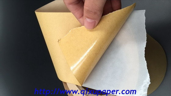 Adhesive paper Material Kraft Paper Self-adhesive Labels  Jumbo Rolls manufacturer