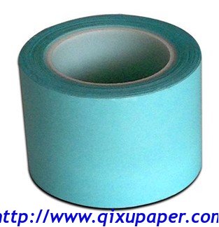 60-120 GSM blue siliconized release paper jumbo roll