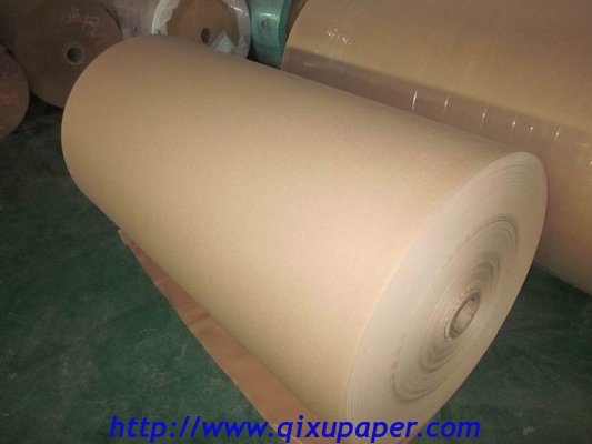 Kraft brown paper bag packaging material jumbo roll sheets 45-180GSM